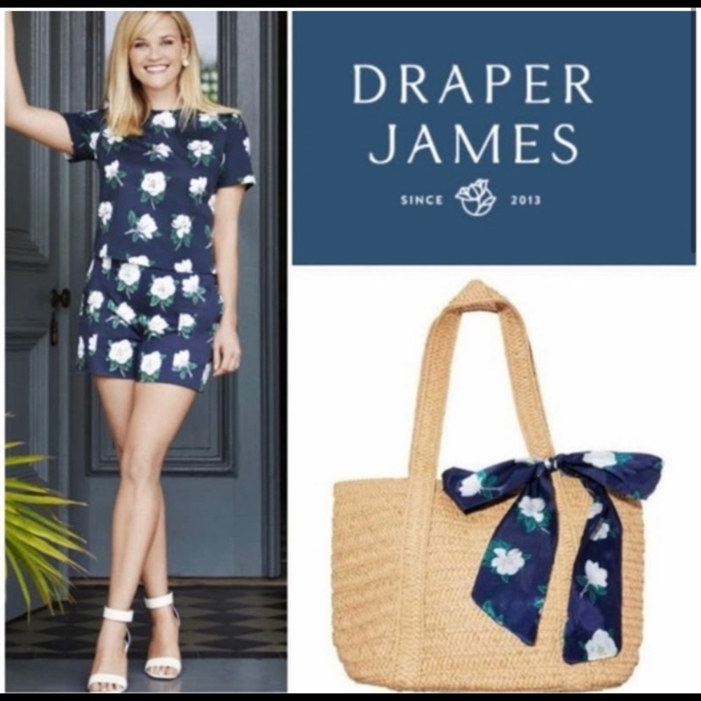 DRAPER JAMES EVERYDAY STRAW BAG